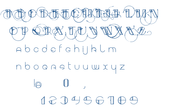 Aracme waround font