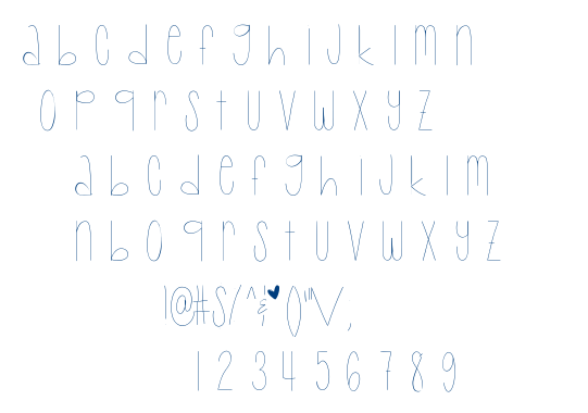 Baby Lex font