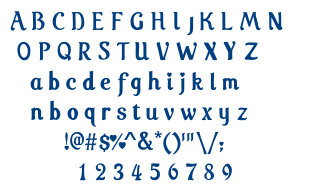 Carebear font