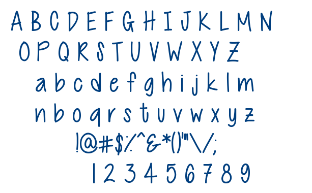 Cutie Patootie font