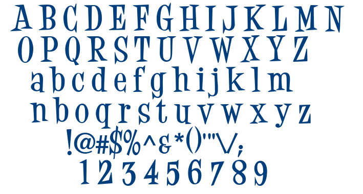 Desigers font