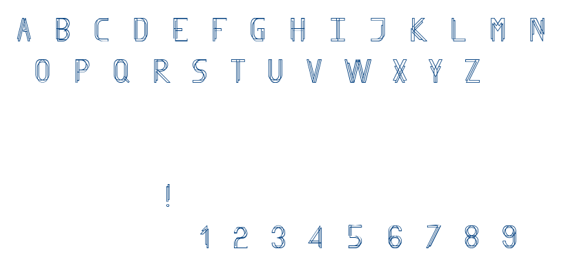 Finity font