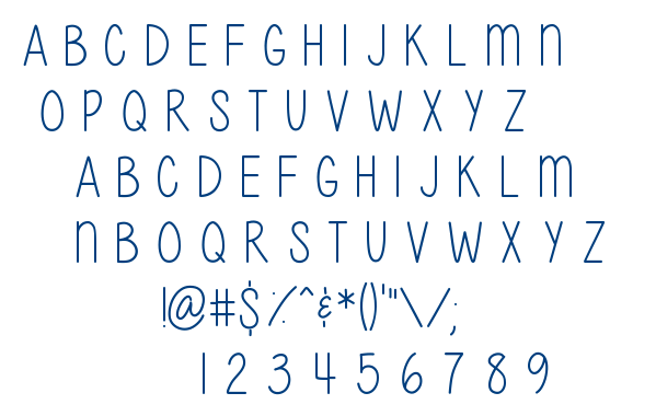 Give It Your Heart font