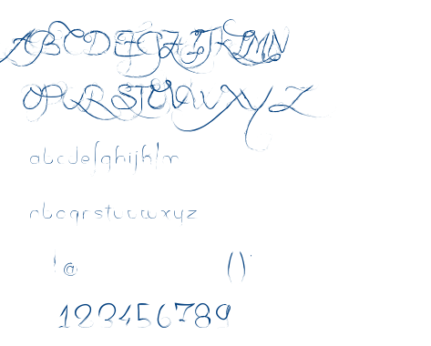Lady solarus queen 1789 font