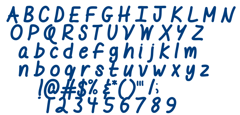 Mf I like it BOLD font