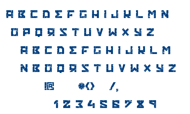 Ruskof font