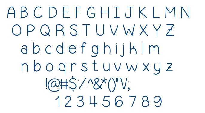 Simple Kind Of Girl font