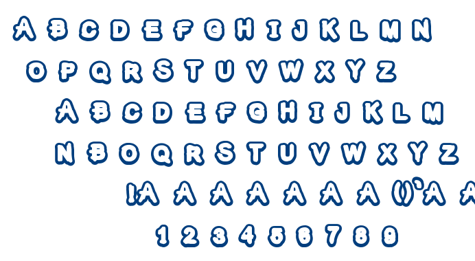 The Kids Mraker font