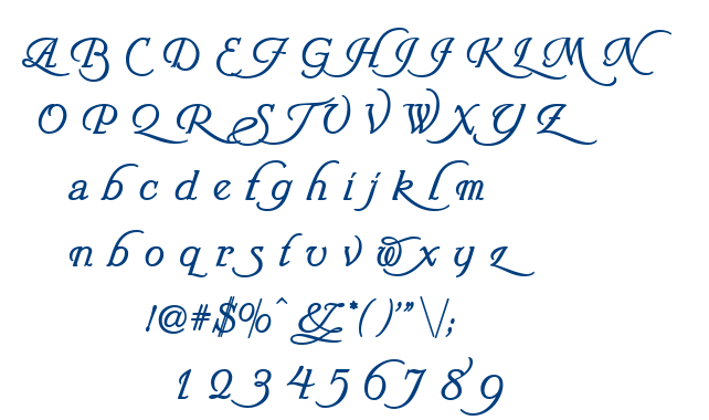 Turbayne font