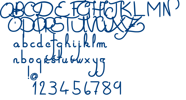 Oa elephantesque font