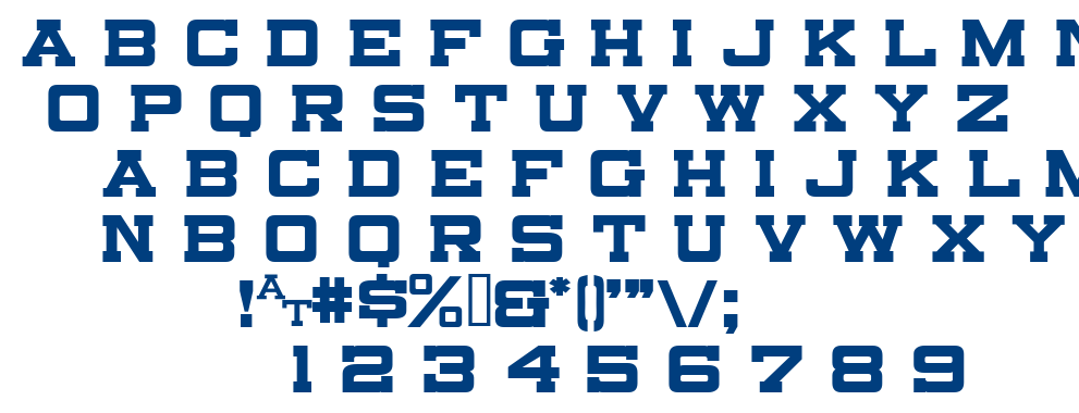 Canarslb font
