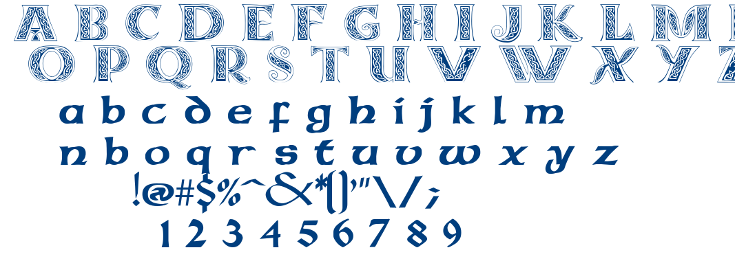Celticmd font