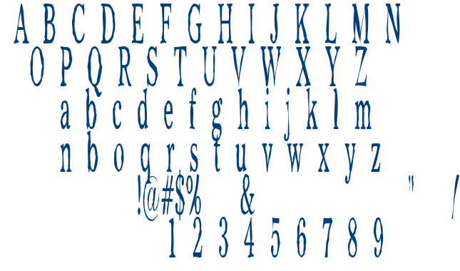 Chilm font