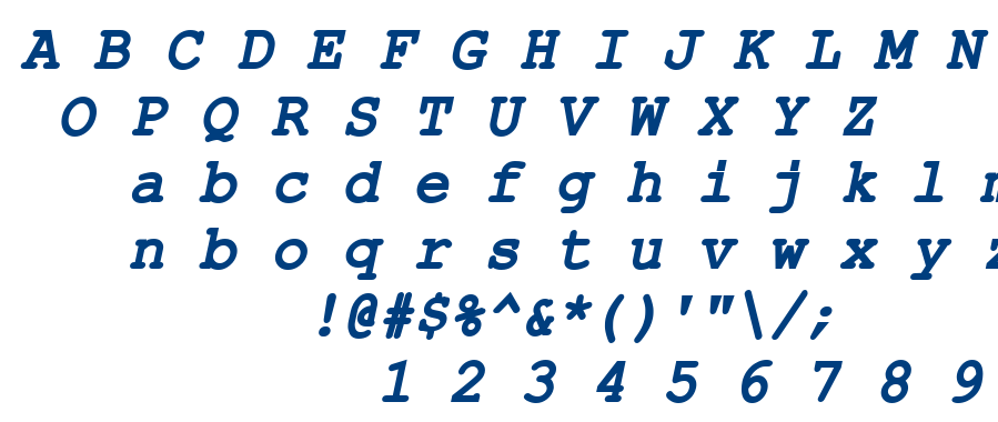 Co1251b font
