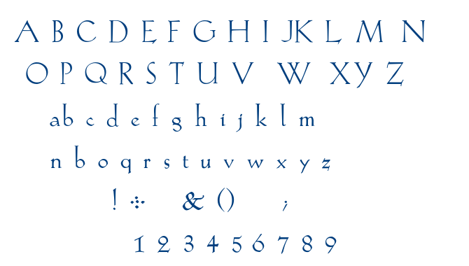 Kochread font