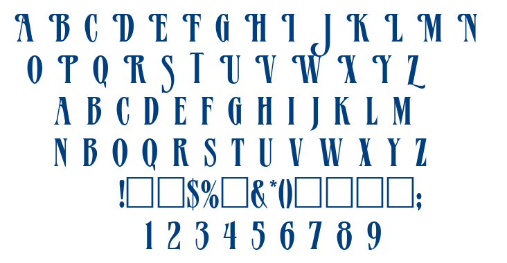 Mazam font