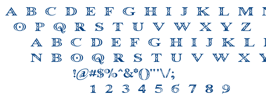 Occoluch font