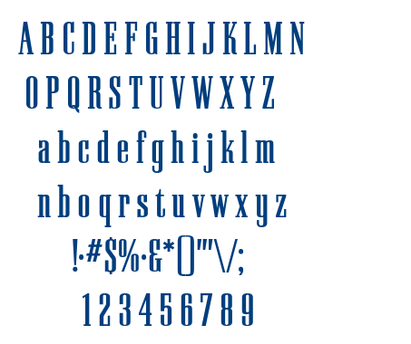 Allmb font