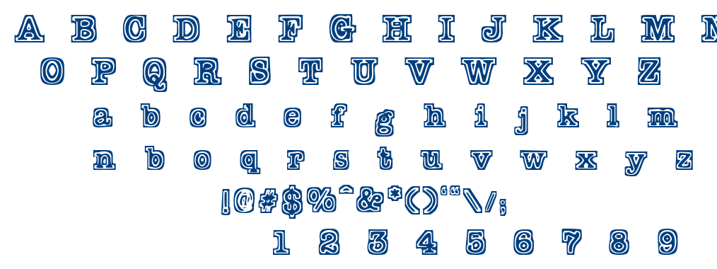 Typeb font