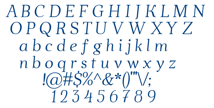 Ahellya font