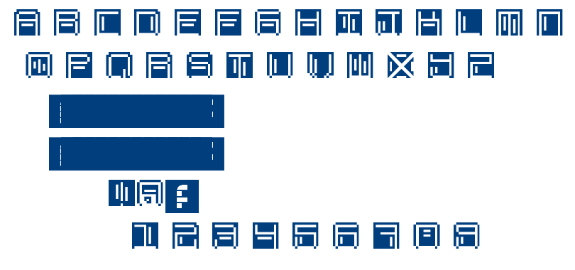 OHMU font
