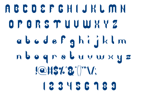 Heavy Metal Gaze font