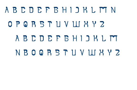 club golf font