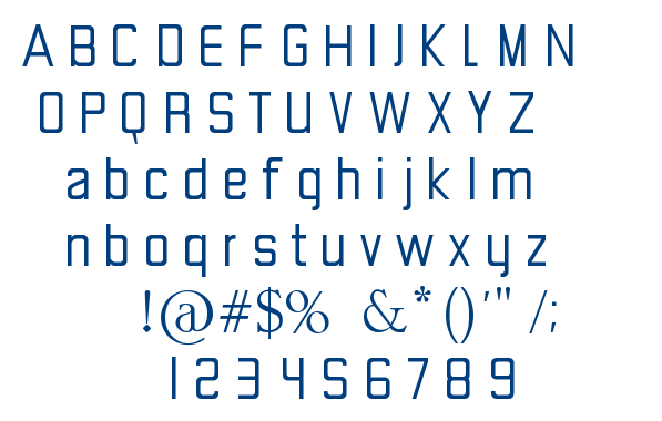 Goody font