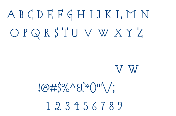 Acca font