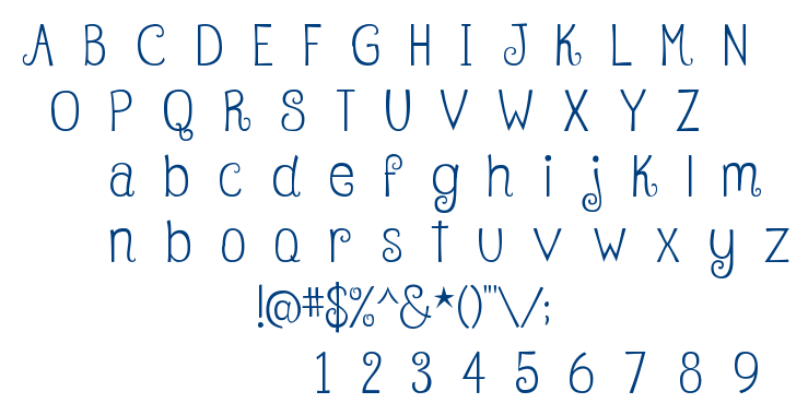 Betty font
