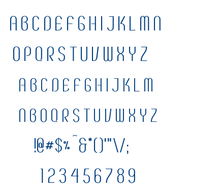 Breve SC font