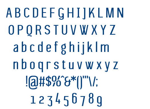 Ginkgo font