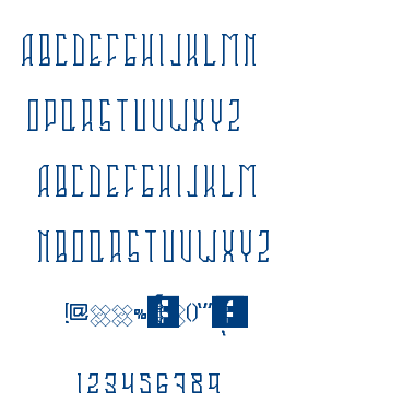 Sahaquiel font