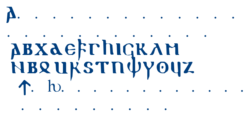 Gothic 1 font