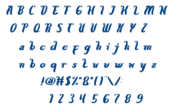 Here Comes The Sun font
