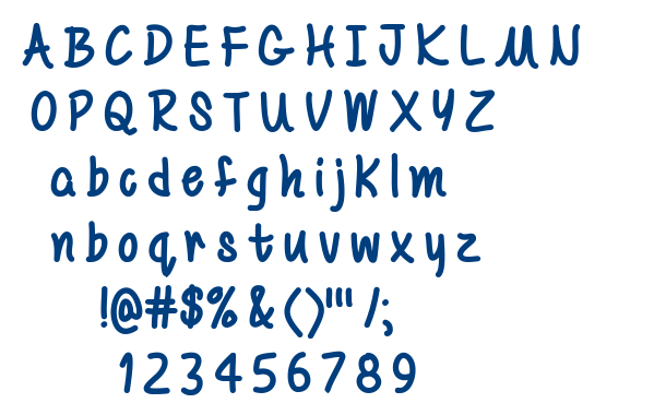 Mf Be Yourself font