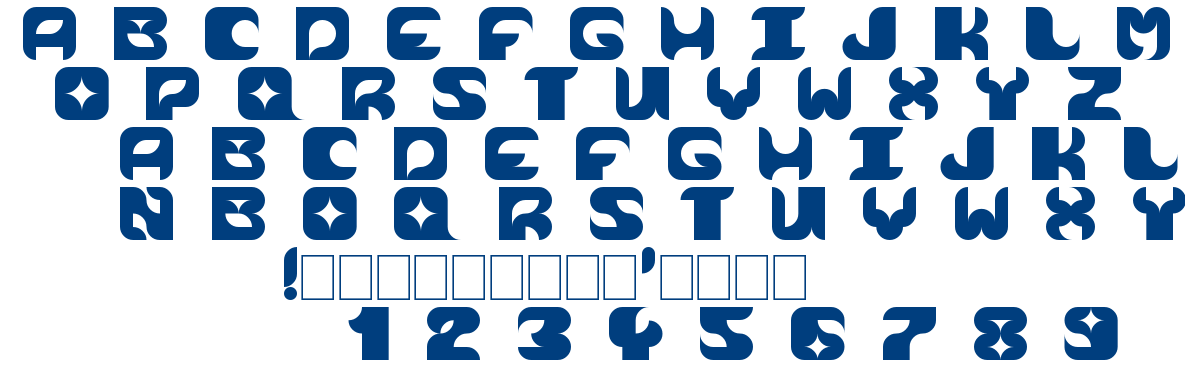 Cosmik orchestra font