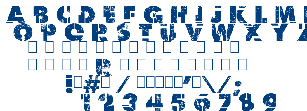 Dark net warrior font