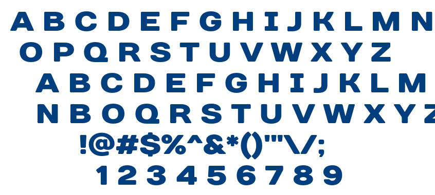 Days Sans Black font