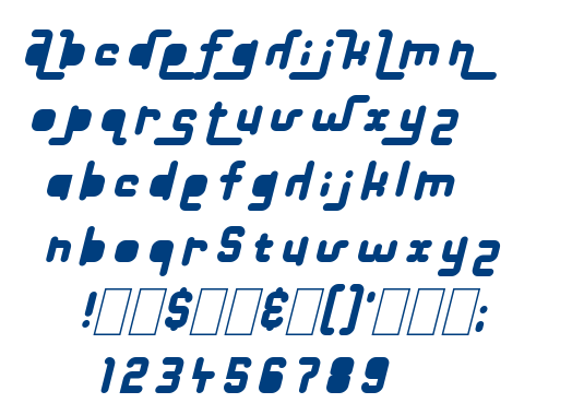 Destination future font
