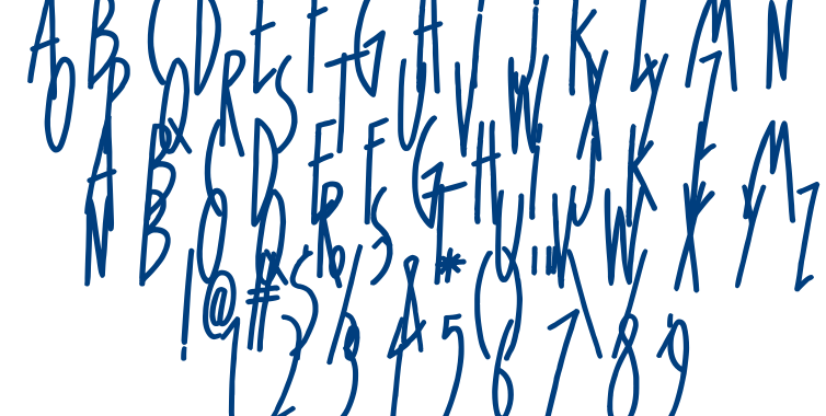 For girls only bold font