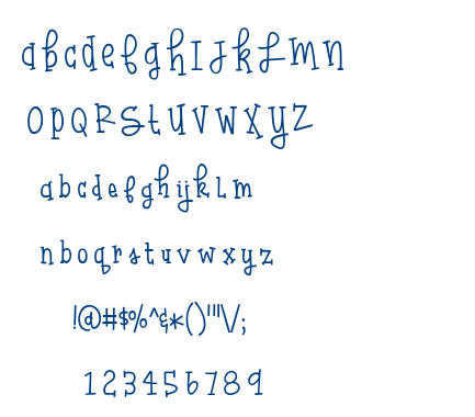 Huffleclaw font