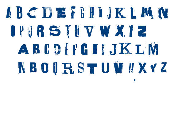 Lettrisme font
