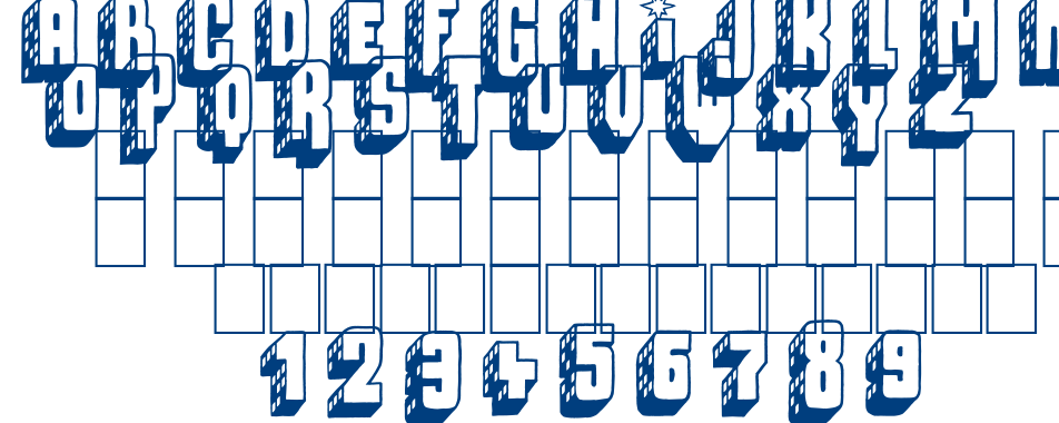 Megalopolis font