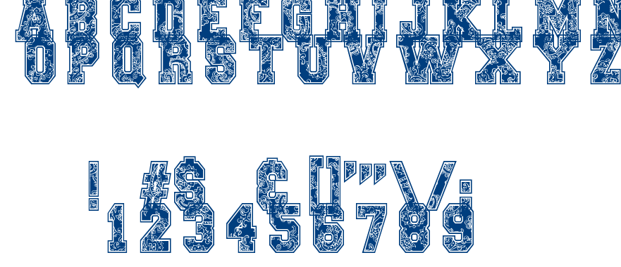 Aysley sports font