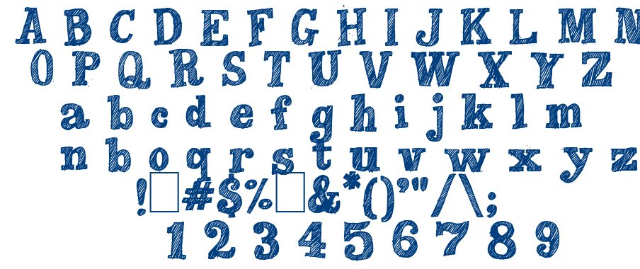 Eaches en regalia font