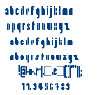 Laying in the mood font