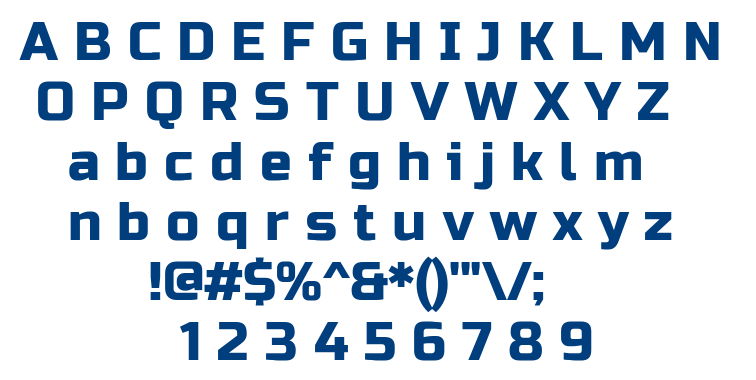 Russo One font
