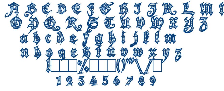 Season of the witch font
