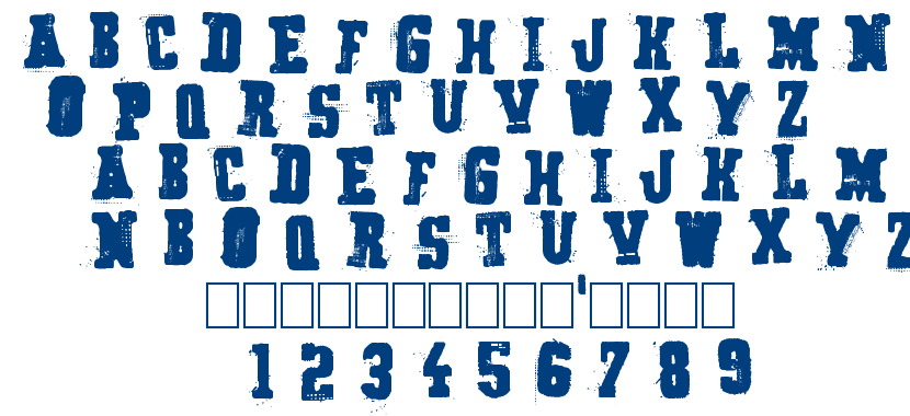 Secret agency font
